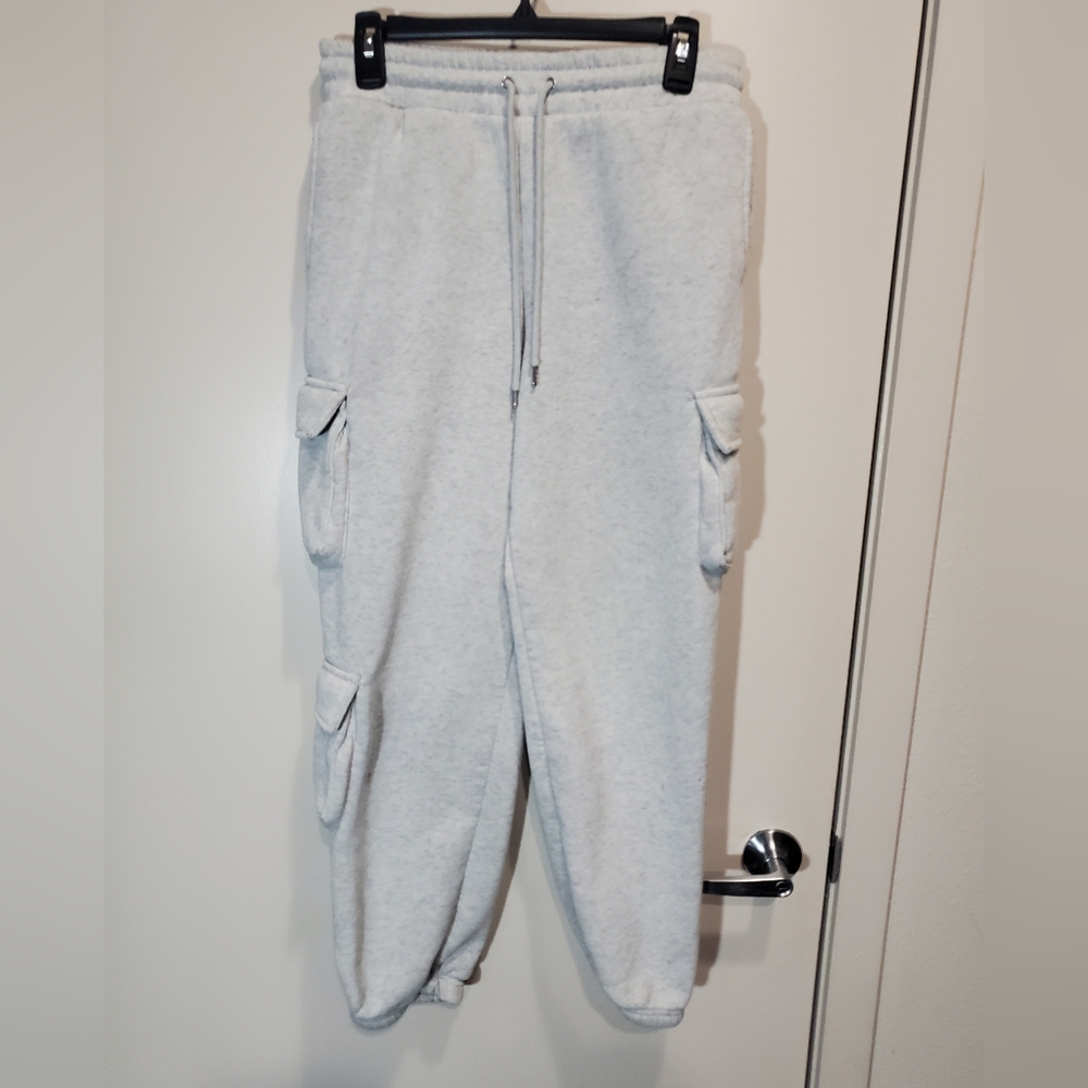 Men's Better Together Gray Cargo Sweatpants M
